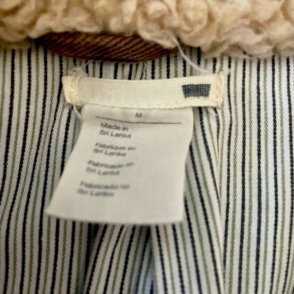 *Early 2000s Dark Brown, Denim Jacket (Grunge core) Size medium womens, XL Youth - Picture 3 of 3